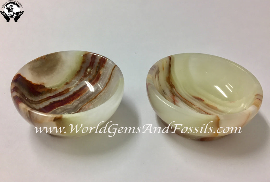 2" Green Onyx Bowl