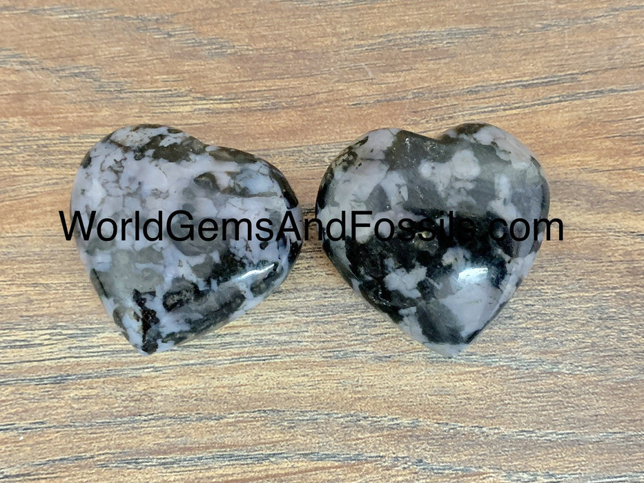 Indigo Gabbro Heart 30-35mm