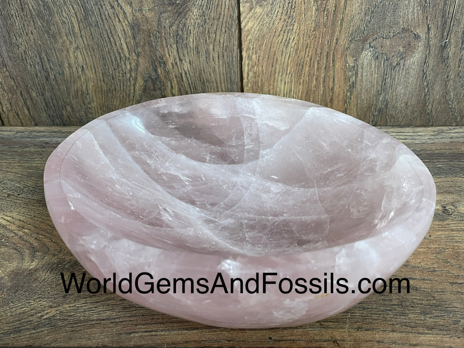 Rose Quartz Bowl 7” #4