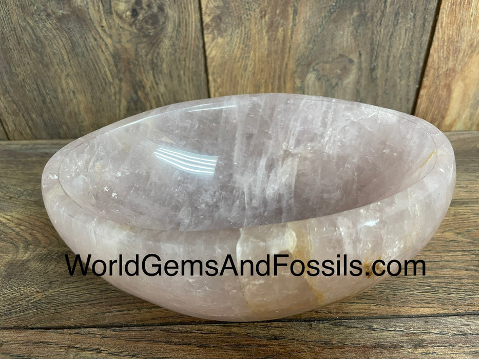 Rose Quartz Bowl  7.5”  #18