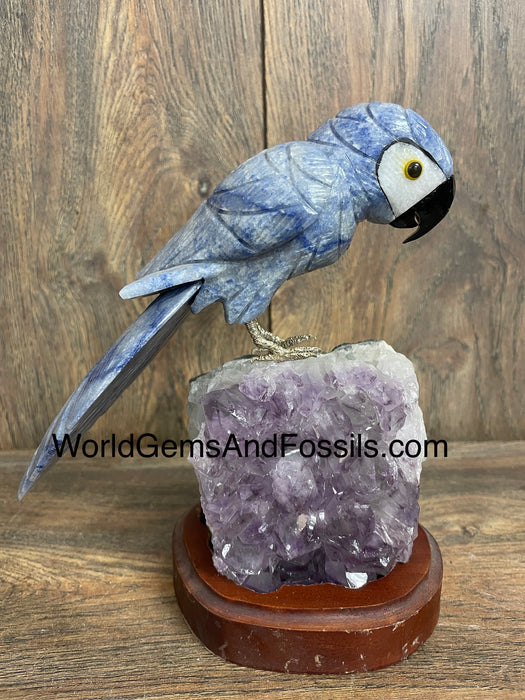 Crystal Bird On Stand  #16 Small