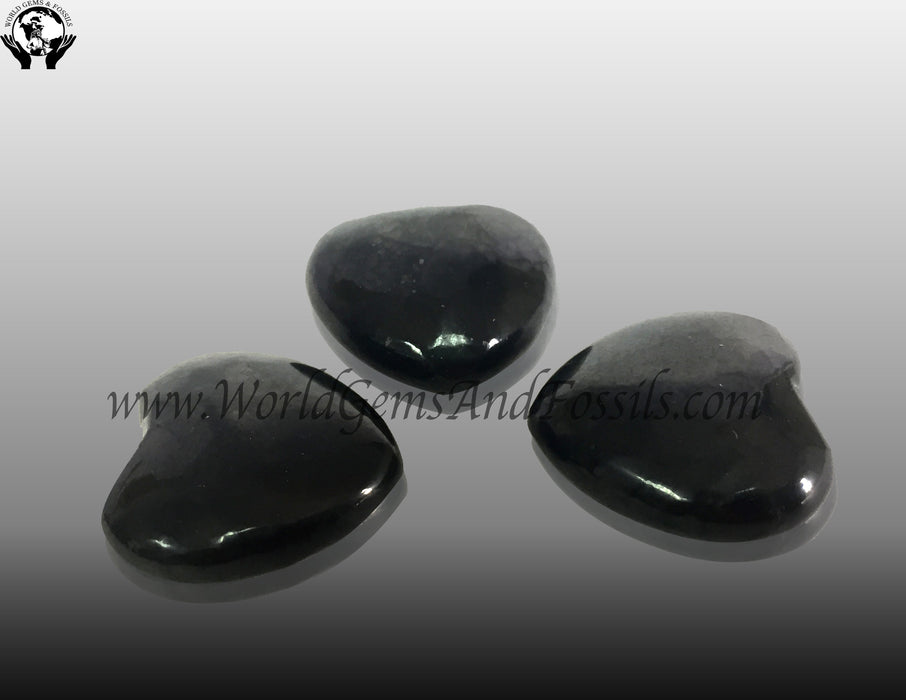 35mm Shungite Hearts