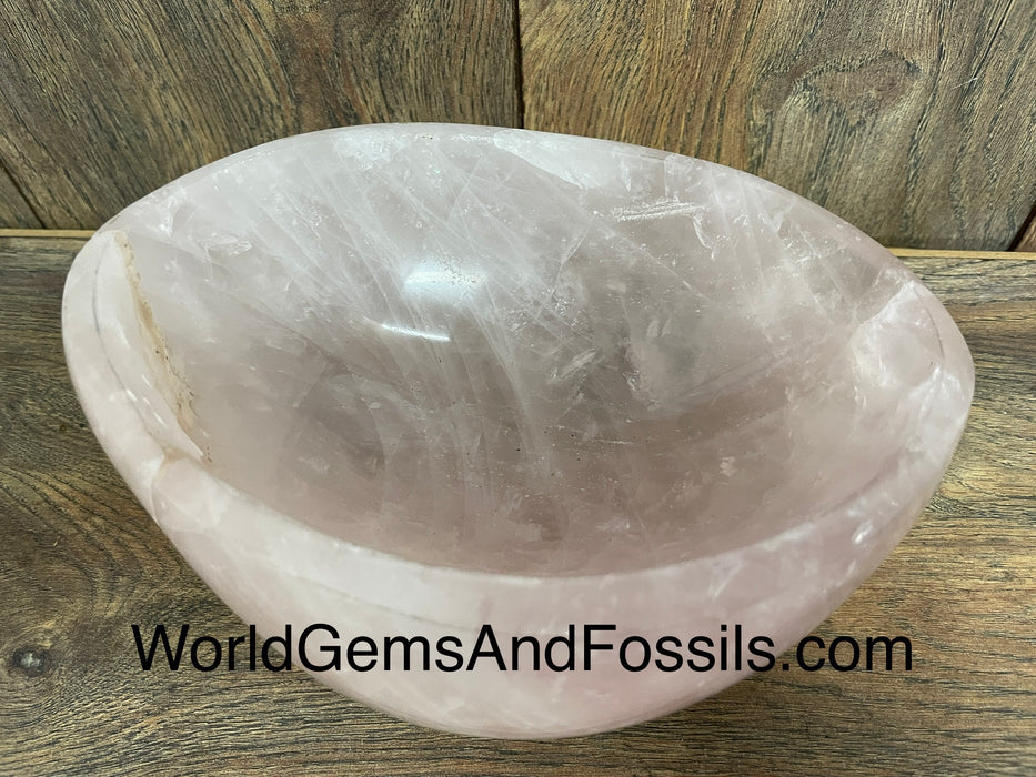 Rose Quartz Bowl  7.4” #9