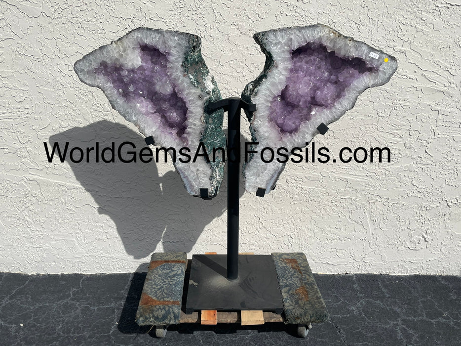 Amethyst Butterfly #1   48” x 43.5”