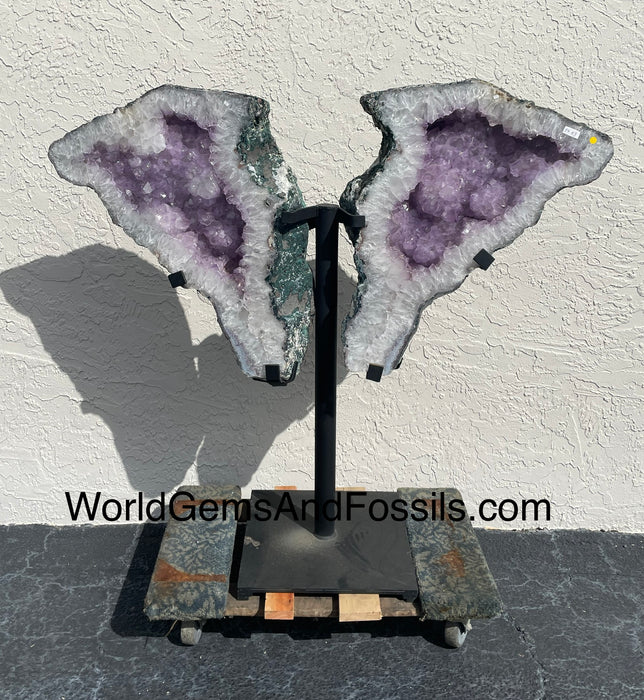 Amethyst Butterfly #1   48” x 43.5”