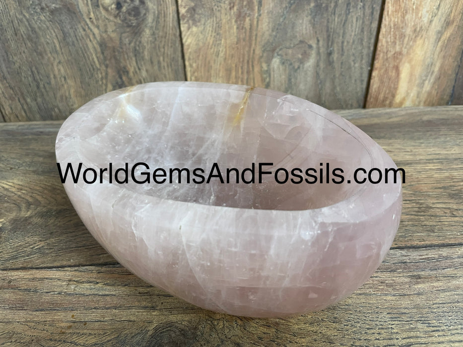 Rose Quartz Bowl  7.8”  #17