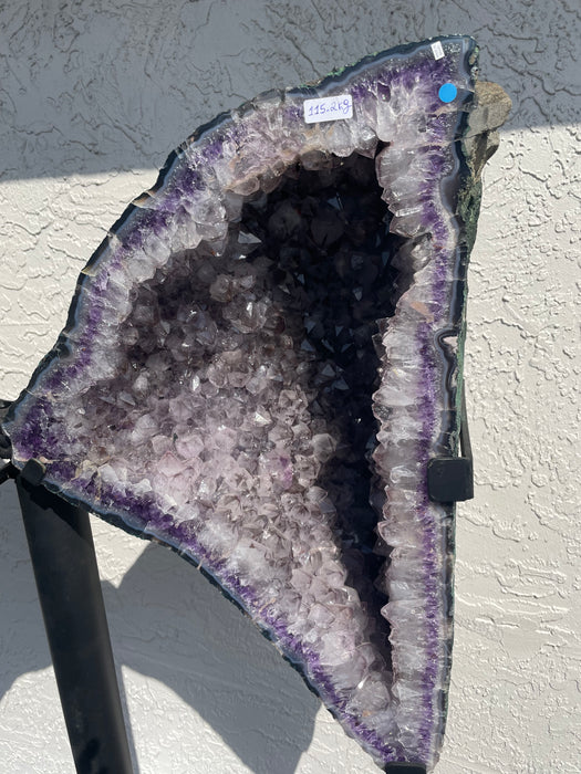 Amethyst Citrine Butterfly #8  58.5”  x 34.5”