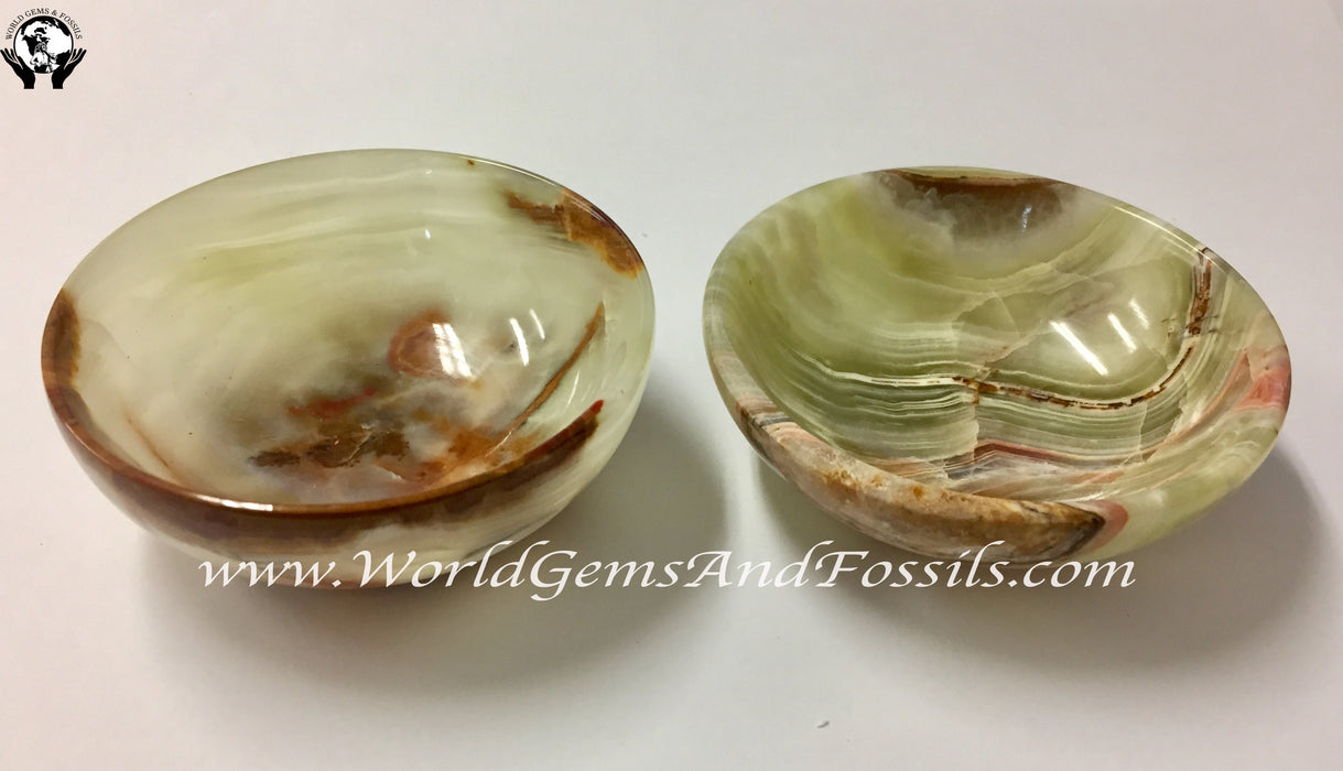 3" Green Onyx Bowl