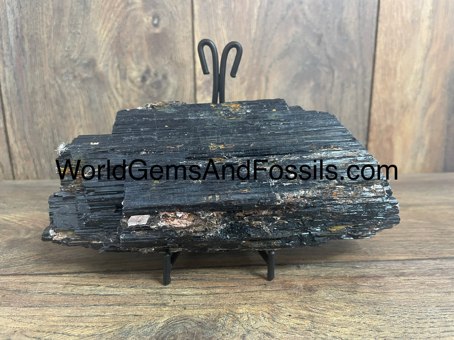 Black Tourmaline 7” Log  #18