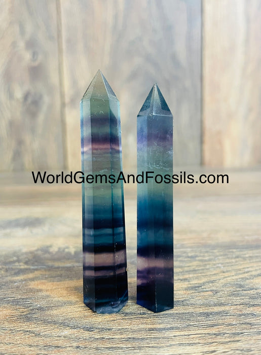 Fluorite Point 7-8cm