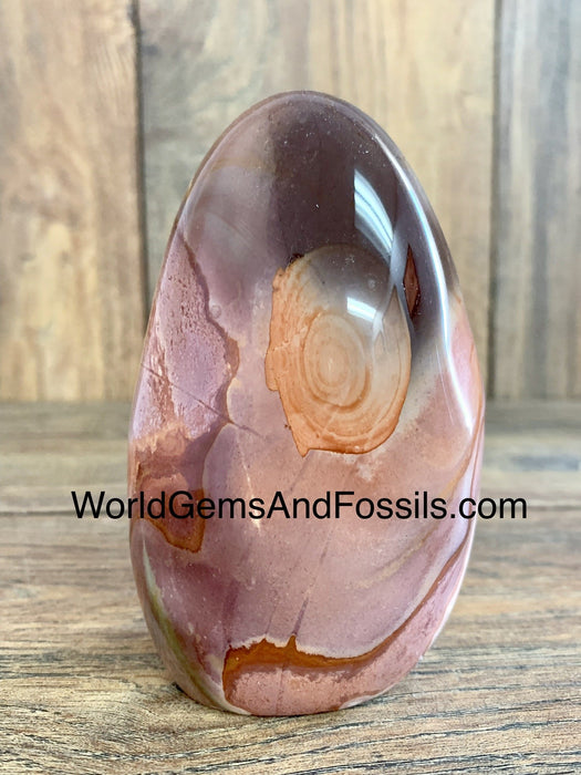4" Polychrome Jasper Carving 1