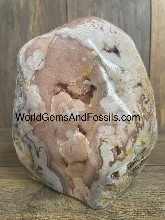 Pink Amethyst Free Form 7”  #11