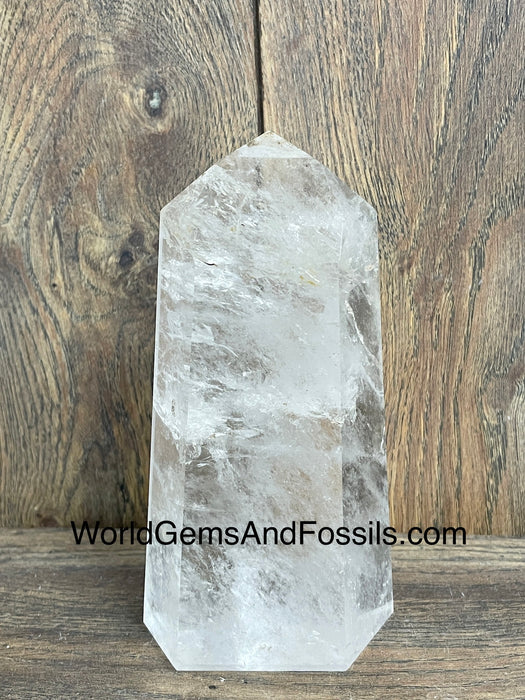 Clear Quartz Point 6” #1