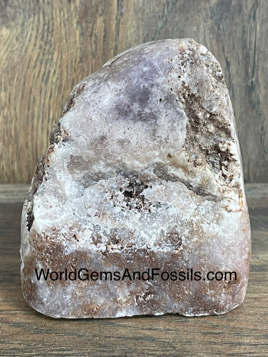 Pink Amethyst Free Form 3.8” #18