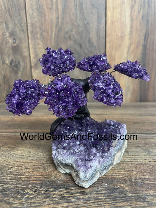 Amethyst Tree On Amethyst Base #2