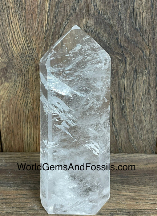 Clear Quartz Point 7”  #7