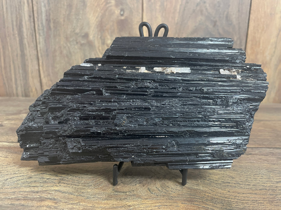 Black Tourmaline 7.5” Log  #8