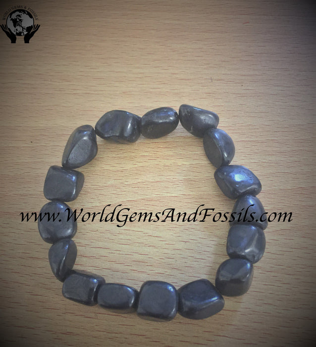 7-10mm Shungite Nugget Bracelets