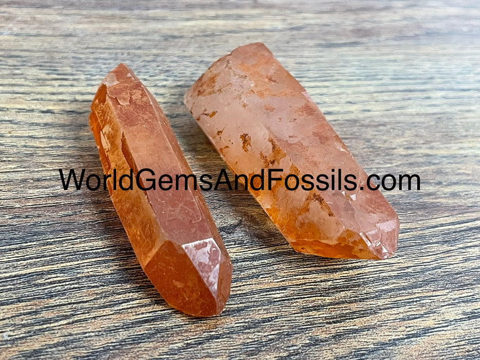 Red Hematite Point 3pc set