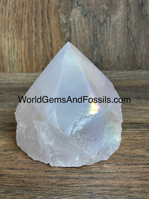 Rose Quartz Aura Point  2 lb