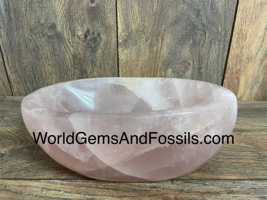 Rose Quartz Bowl  8.3”  #15