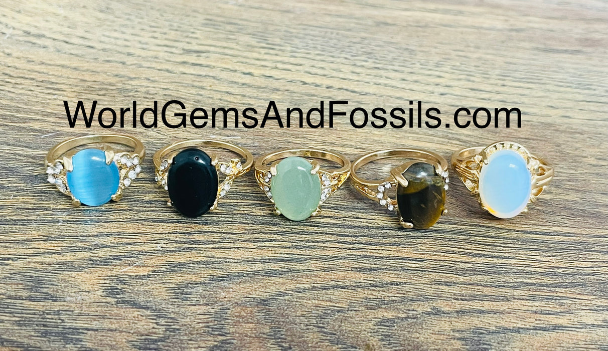 Gemstone Ring Oval