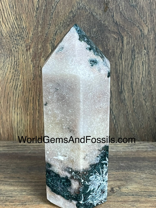 Pink Amethyst Point 5.7” #10