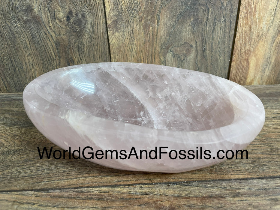 Rose Quartz Bowl  8”  #14