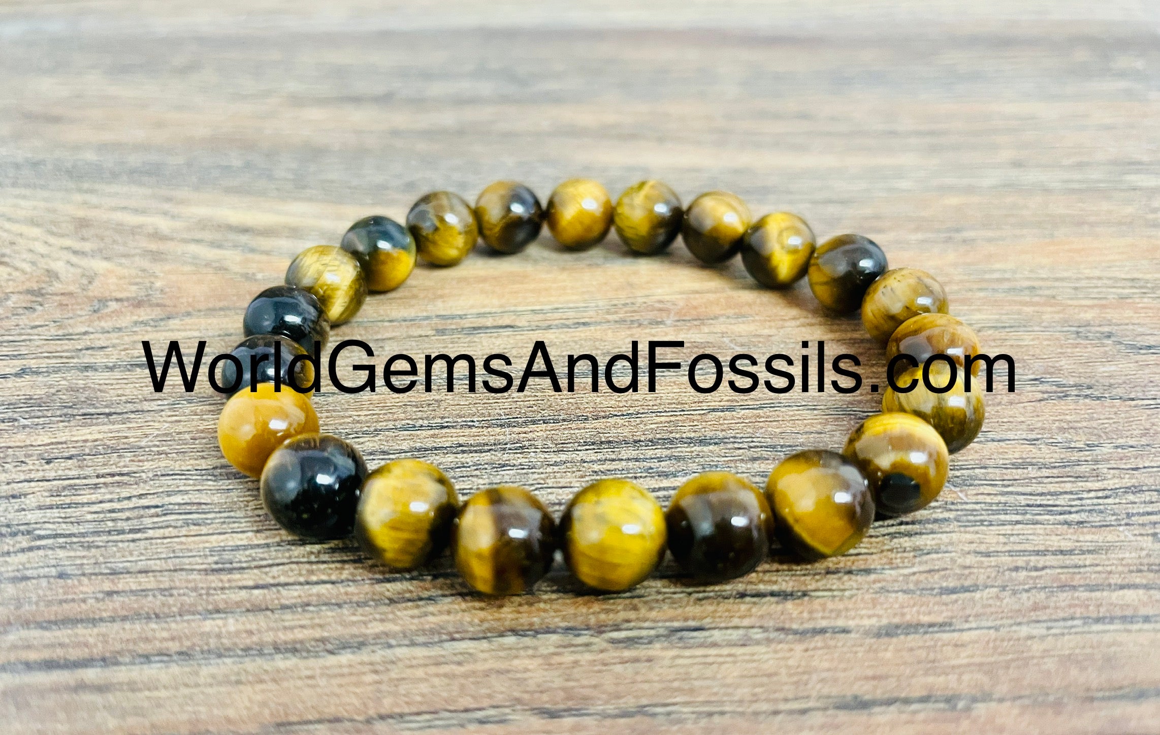 Tiger Eye Bracelet 8mm