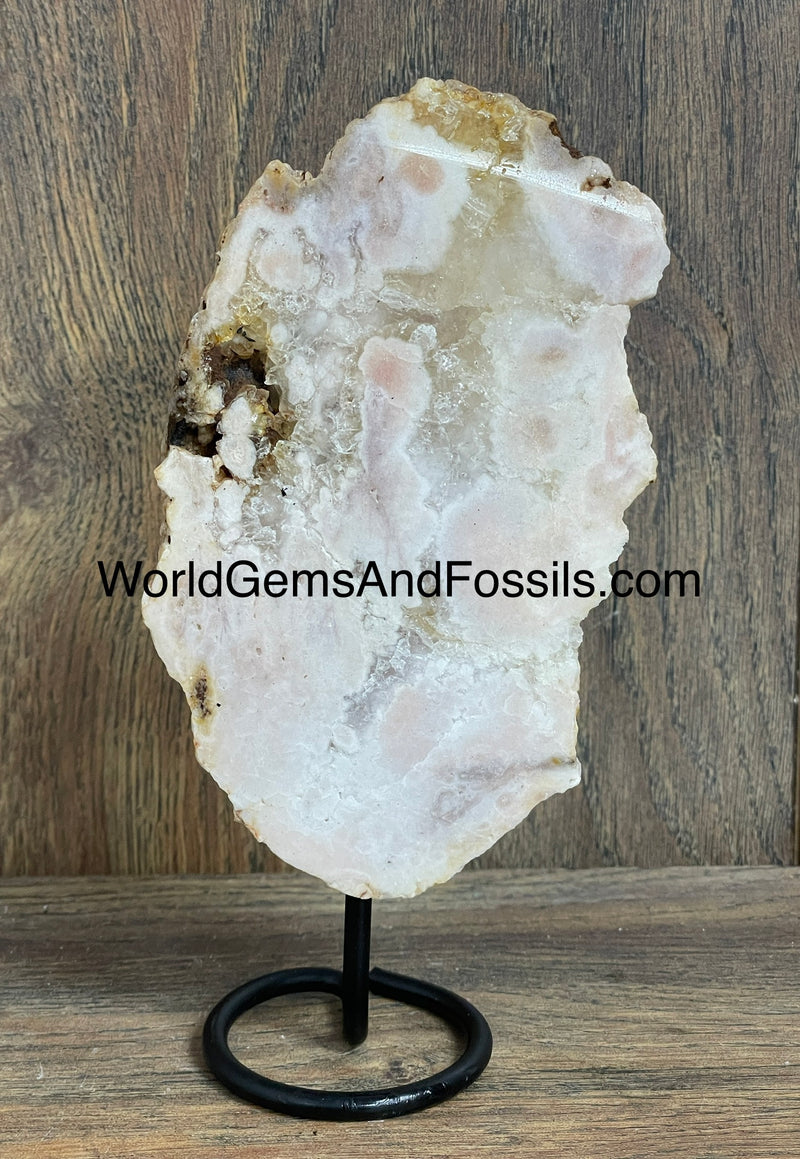 Pink Amethyst On Stand 6"-7'