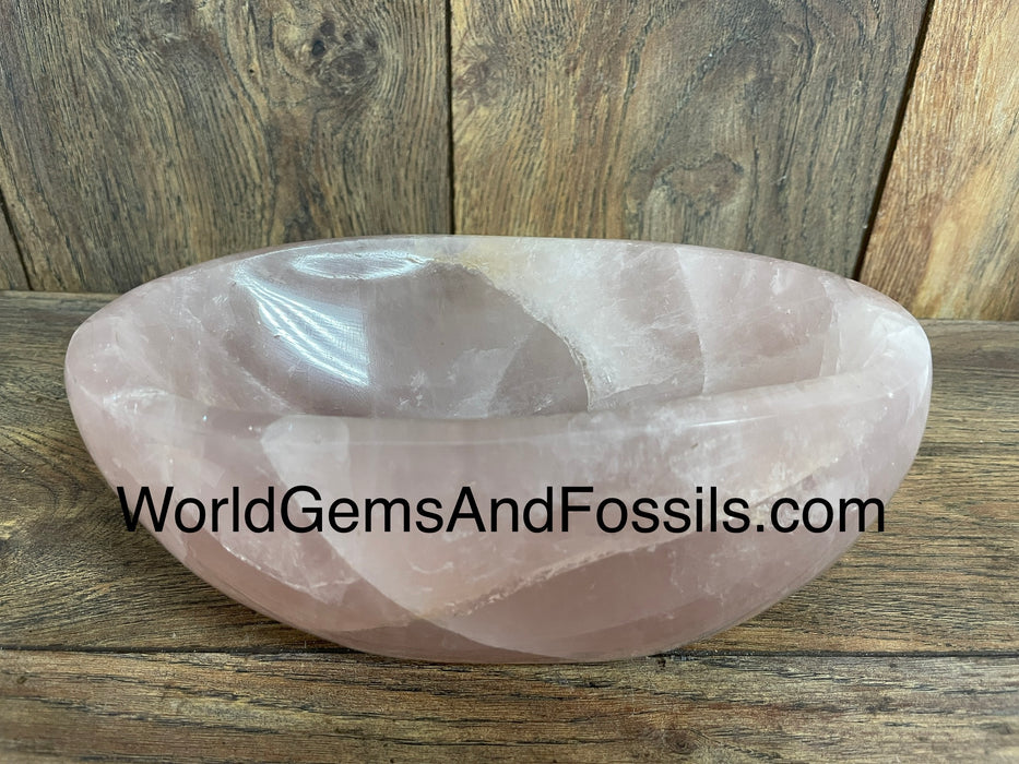 Rose Quartz Bowl  8.3”  #15