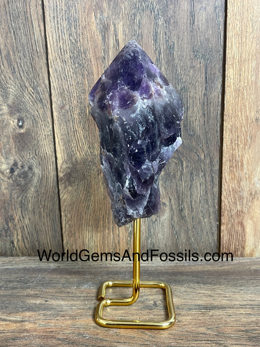 Amethyst On Stand   8"-9"