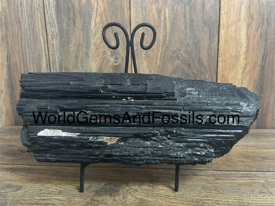 Black Tourmaline 11” Log  #7