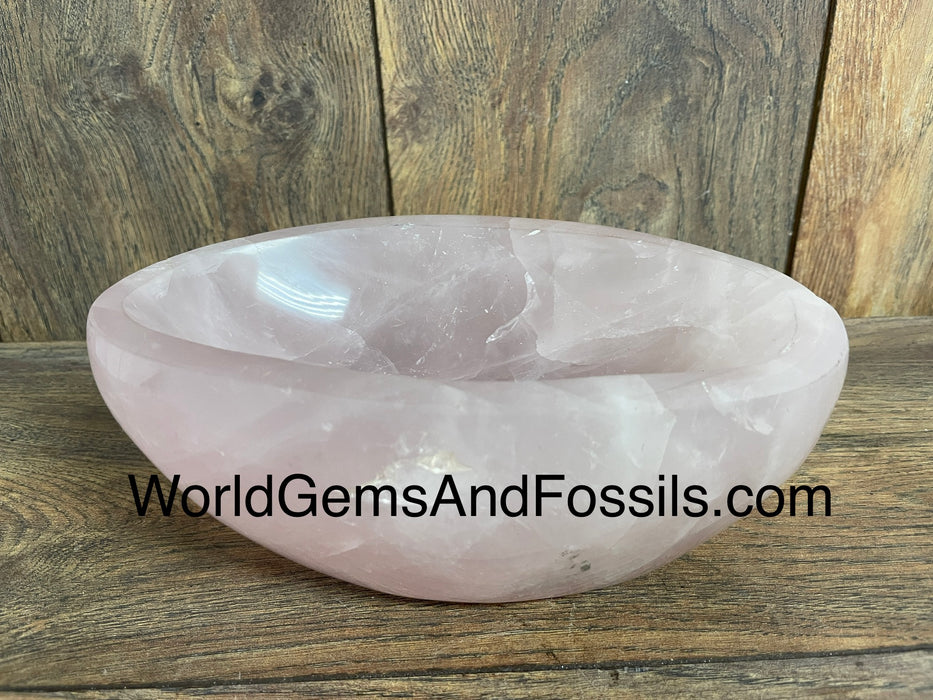 Rose Quartz Bowl  7.75” #13