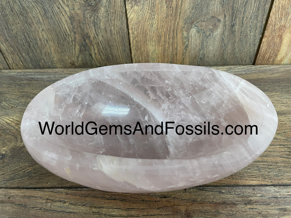 Rose Quartz Bowl  8”  #14