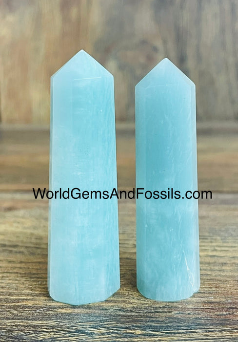 Amazonite Obelisk 2.5”