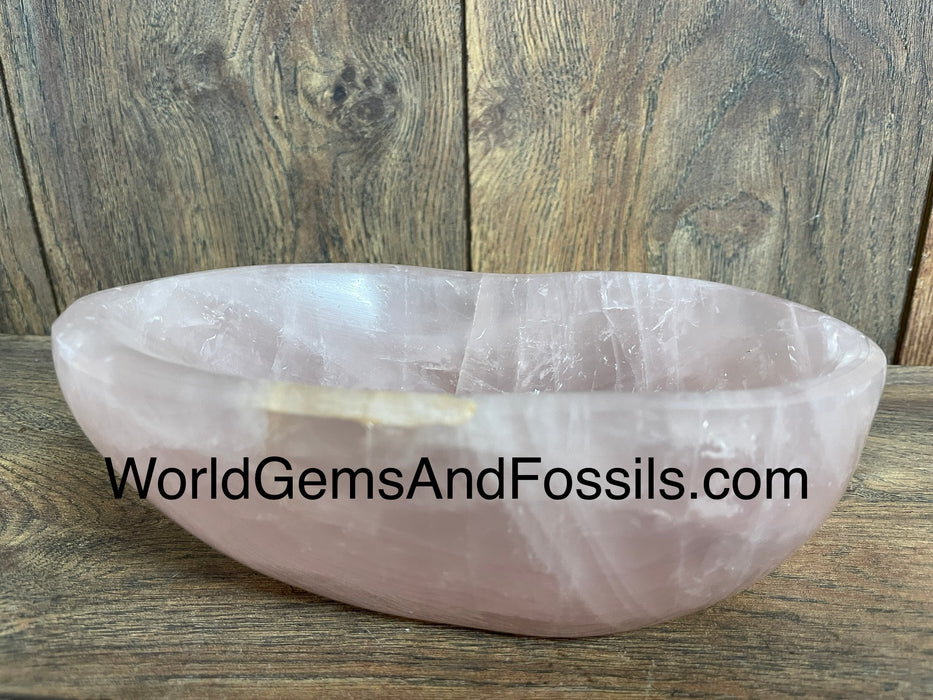 Rose Quartz Bowl 7” #5