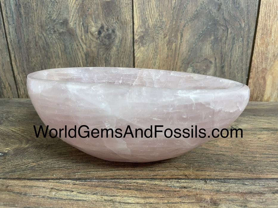 Rose Quartz Bowl  7.5” #16