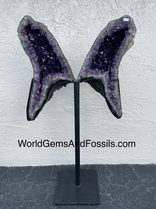 Amethyst Butterfly #5  59.5” x 30.5”