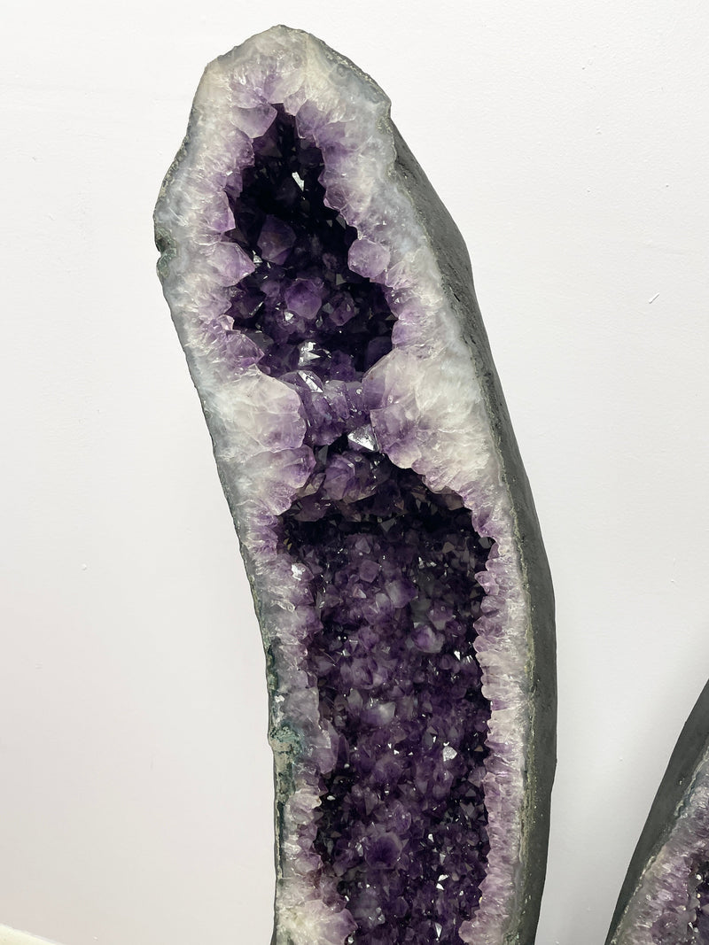 Amethyst Cathedral Pair 50.5” (4.2 feet) FREE Shipping