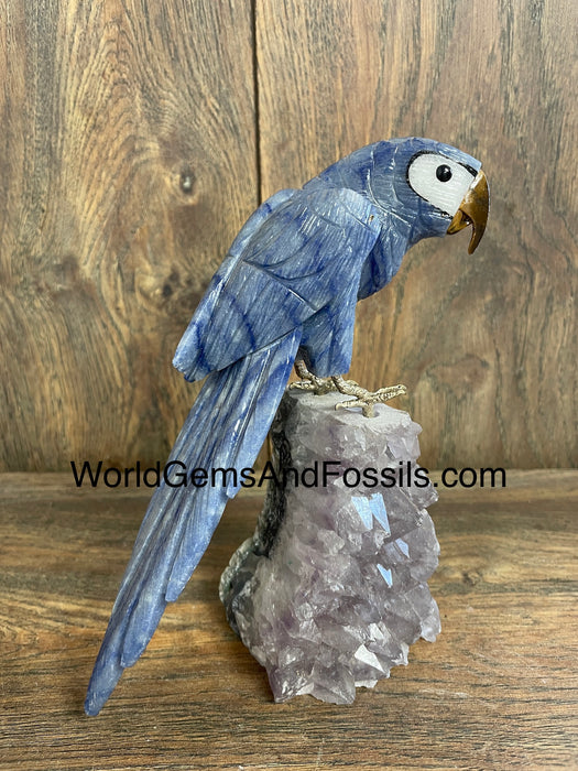 Crystal Bird On Stand Small  #4