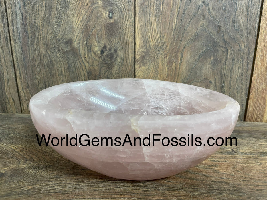 Rose Quartz Bowl  7.5” #16