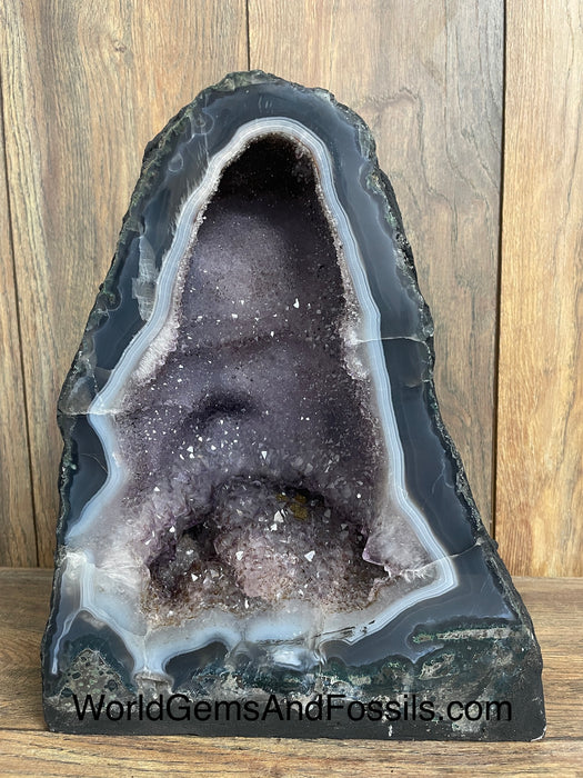 Amethyst Cathedral  12”  #22