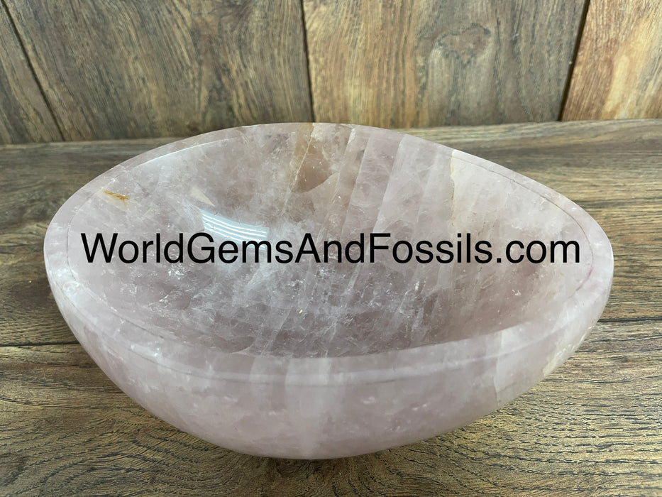 Rose Quartz Bowl  7.5”  #18