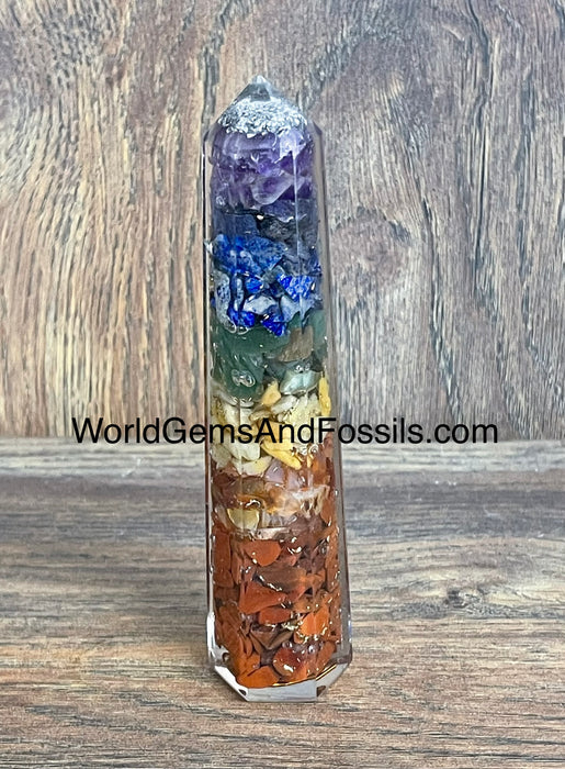 Orgon Chakra Obelisk 5”