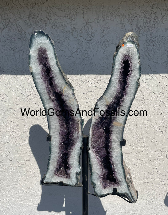 Amethyst Butterfly #10  66” x 25”