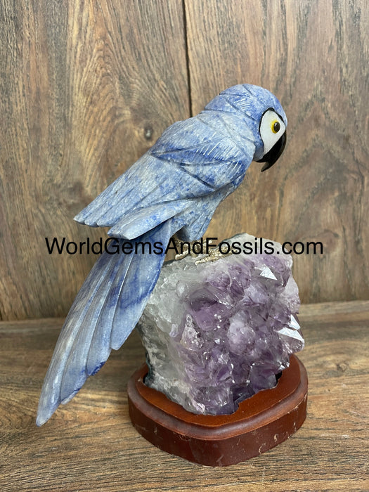 Crystal Bird On Stand  #16 Small