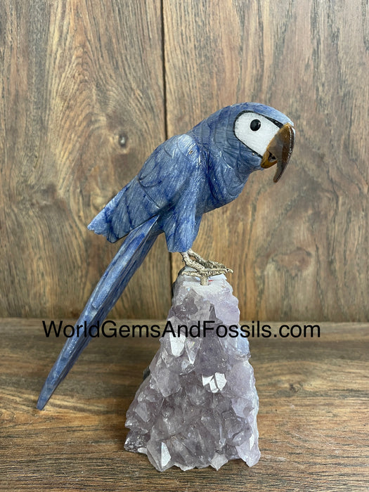 Crystal Bird On Stand Small  #4