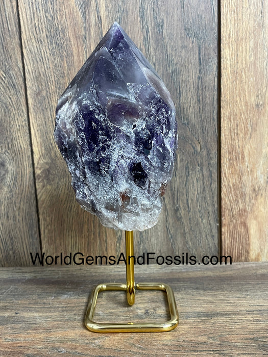 Amethyst On Stand   8"-9"