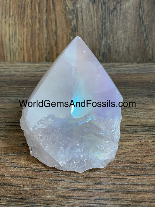 Rose Quartz Aura Point  2 lb